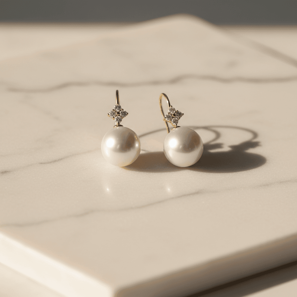 Pearl Drop Earrings